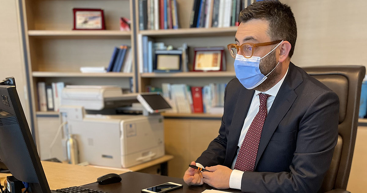 Covid, Lazio webinar Buschini, Ippolito e D’Amato su piano vaccini regionale Mauro Buschini