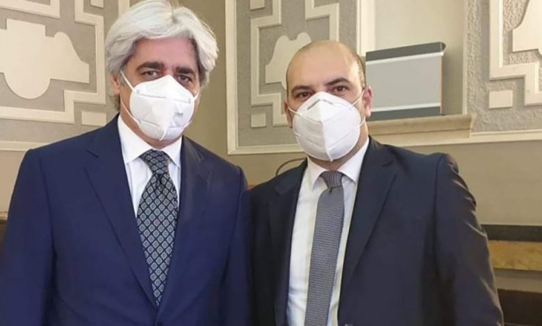 Anagni Antonio Pompeo e Luigi Vacana: «Orgogliosi di non aver spento le festività portando nelle case le eccellenze del territorio» Pompeo e Vacana