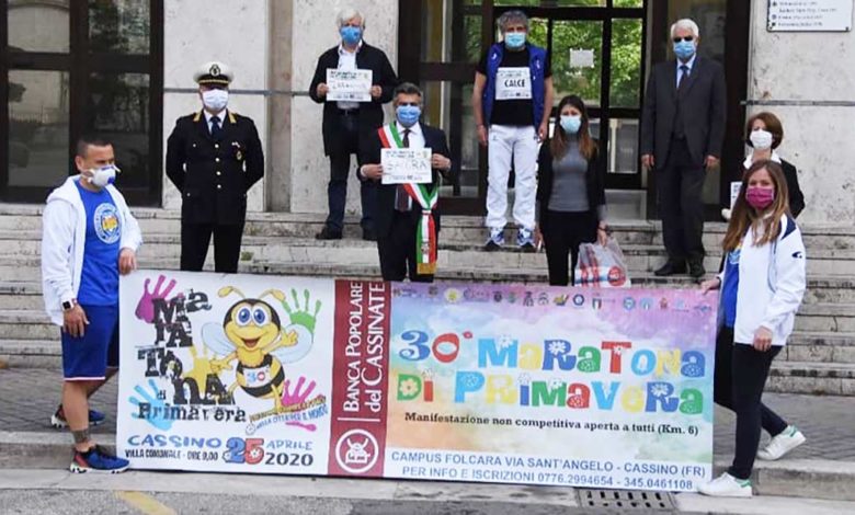 Cassino CUS CASSINO – Maratona di Primavera “virtuale”: concorso per le scuole Maratona di Primavera Cus Cassino