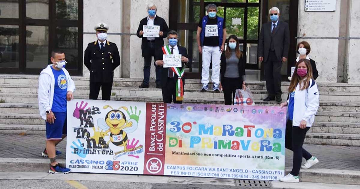 Cassino CUS CASSINO – Maratona di Primavera “virtuale”: concorso per le scuole Maratona di Primavera Cus Cassino
