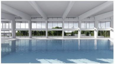 Ferentino FERENTINO – Ok a piano rigenerazione urbana piscina comunale Render piscina Ferentino