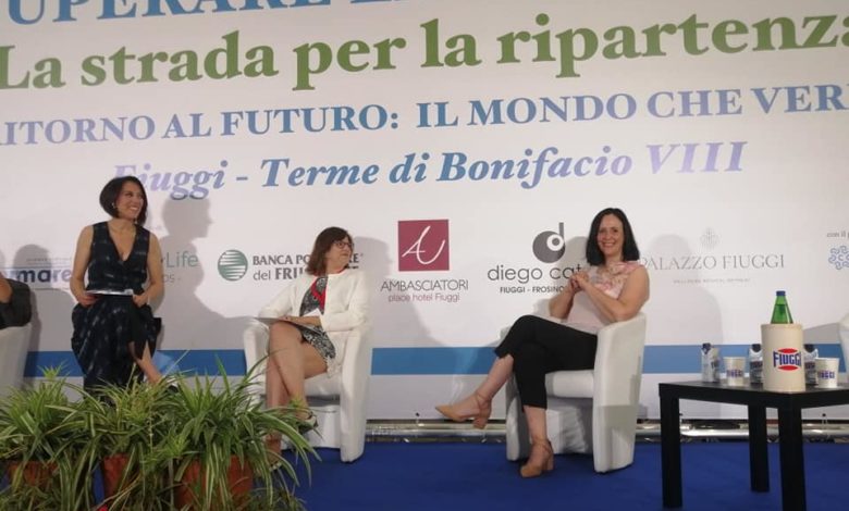 Ferentino FIUGGI – Sara Battisti alla due giorni “Superare la pandemia – La strada per la ripartenza” n