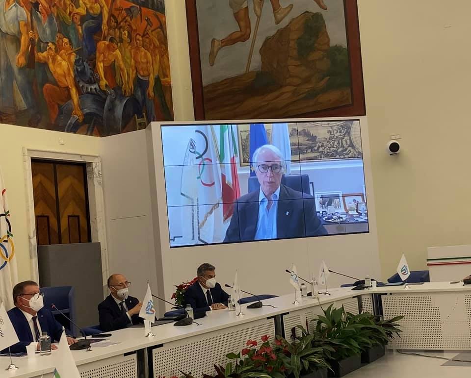 Cassino CASSINO 2022 – Salera emozionato nel Salone d’Onore del CONI a Roma n
