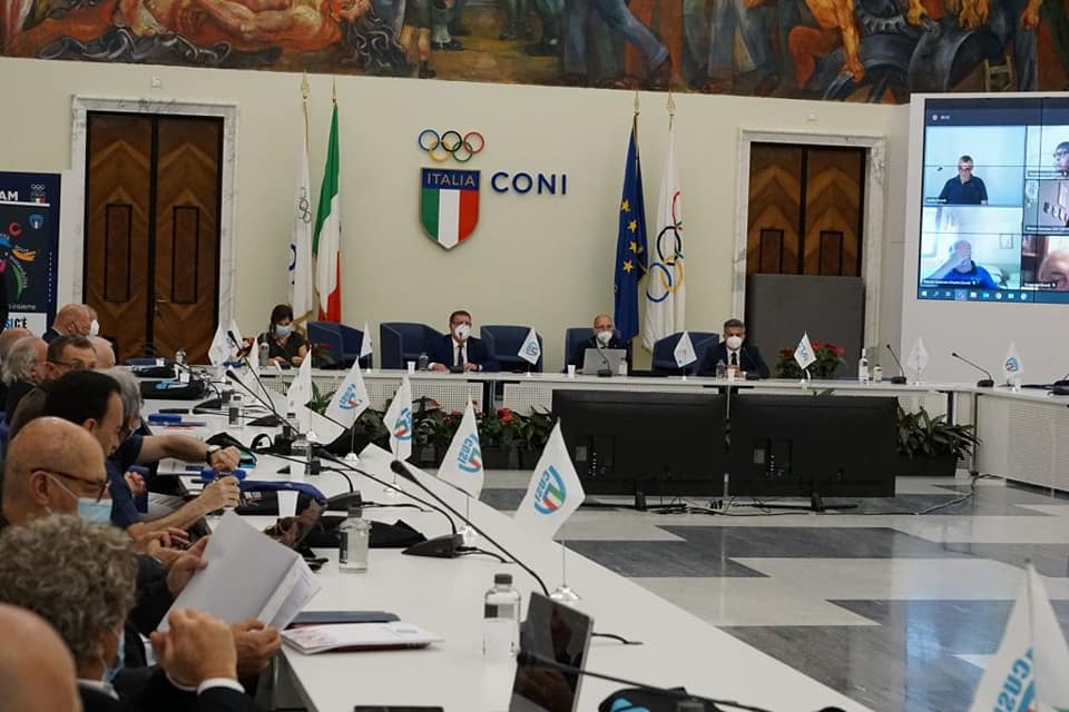 Cassino CASSINO 2022 – Salera emozionato nel Salone d’Onore del CONI a Roma n