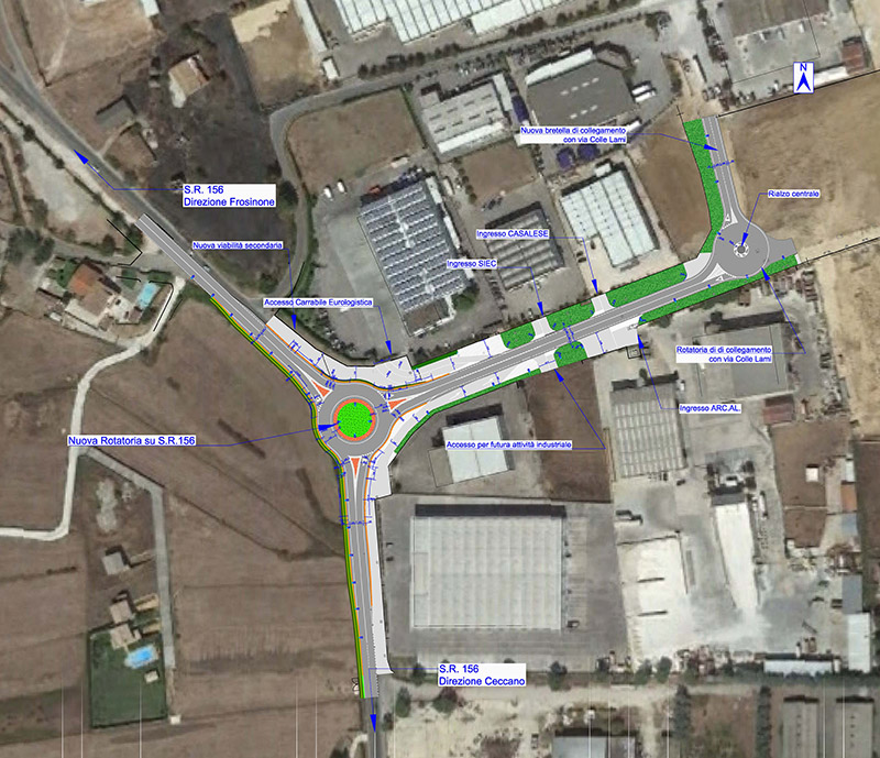 Ceccano CECCANO – Fibra e nuova strada, l’agglomerato industriale della città fabraterna cambia volto Ceccano Asi Caligiore De Angelis