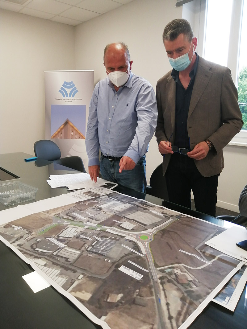 Ceccano CECCANO – Fibra e nuova strada, l’agglomerato industriale della città fabraterna cambia volto Ceccano Asi Caligiore De Angelis