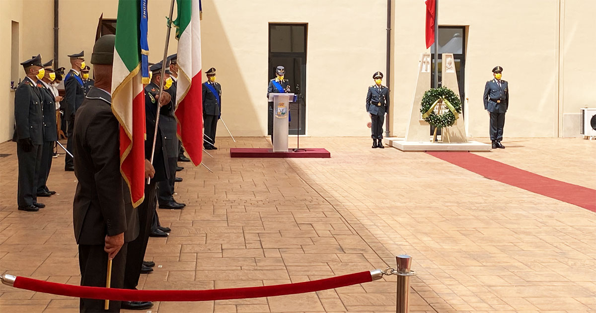 Alatri FROSINONE – Guardia di Finanza: 247° Anniversario di Fondazione Bilancio Operativo del 2020 Guardia di Finanza