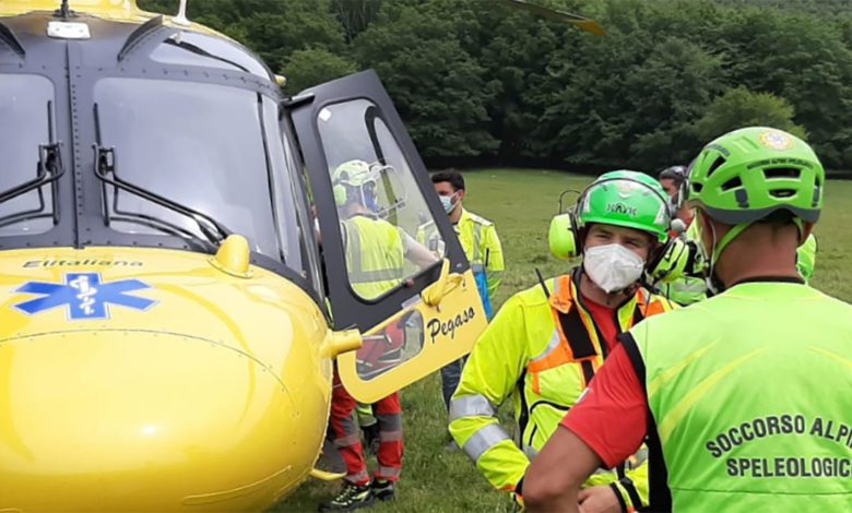 Frosinone Malore per un 71enne alla “Ernica Sky Race”: interviene il Corpo Nazionale Soccorso Alpino e Speleologico (CNSAS) del Lazio Intervento Prato di Campoli