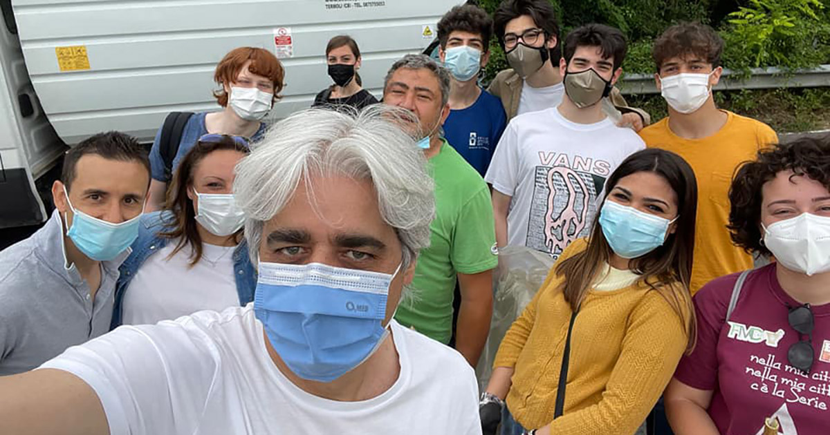 Ferentino FERENTINO – Prima giornata dell’Ecotour: molti giovani con il Sindaco Pompeo Pompeo