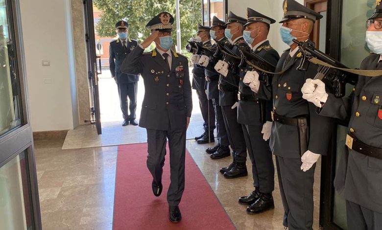 Cassino Il Comandante Regionale Lazio, Gen. Pomponi, visita il Comando provinciale della GdF di Frosinone Gen Pomponi a Frosinone