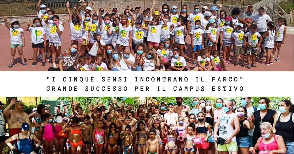 Frosinone BOVILLE ERNICA – “I cinque sensi incontrano il parco”: grande successo per il campo estivo BOVILLE CAMPO ESTIVO