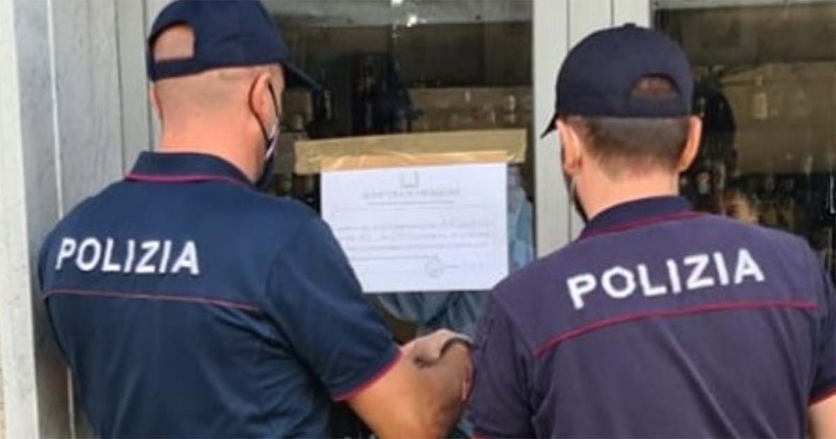Cassino Somministrazione bevande alcoliche a minori: Questore Frosinone dispone la chiusura di un bar POLIZIA CHIUSURA BAR