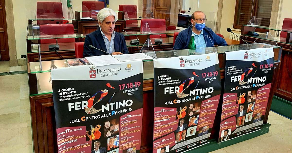 Ferentino “FERENTINO È” torna alla grande: il programma completo ferentino e