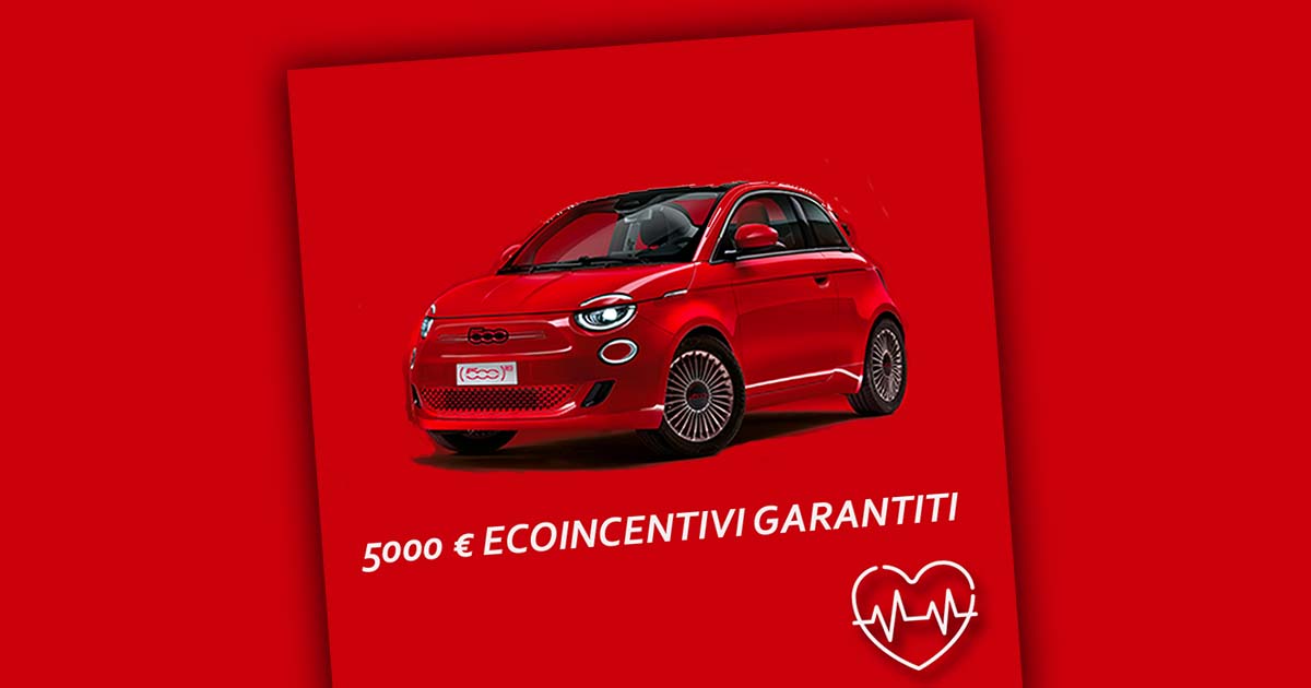 Ceccano Fiat (500) RED Family: vieni a scoprila presso il Gruppo Jolly Automobili red