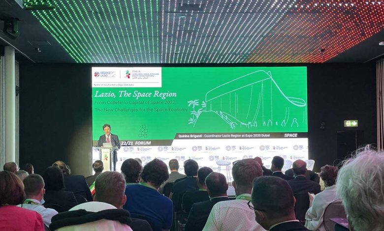 Lazio regione dello Spazio: l’industria del settore si presenta a Expo Dubai Expo Dubai Lazio Regione dello Spazio