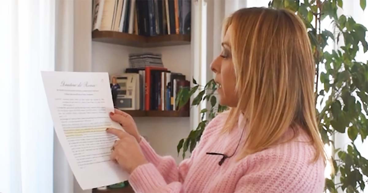 Giorgia Meloni: «Le violenze di sabato scorso sono state agevolate. Lamorgese si dimetta» Giorgia Meloni