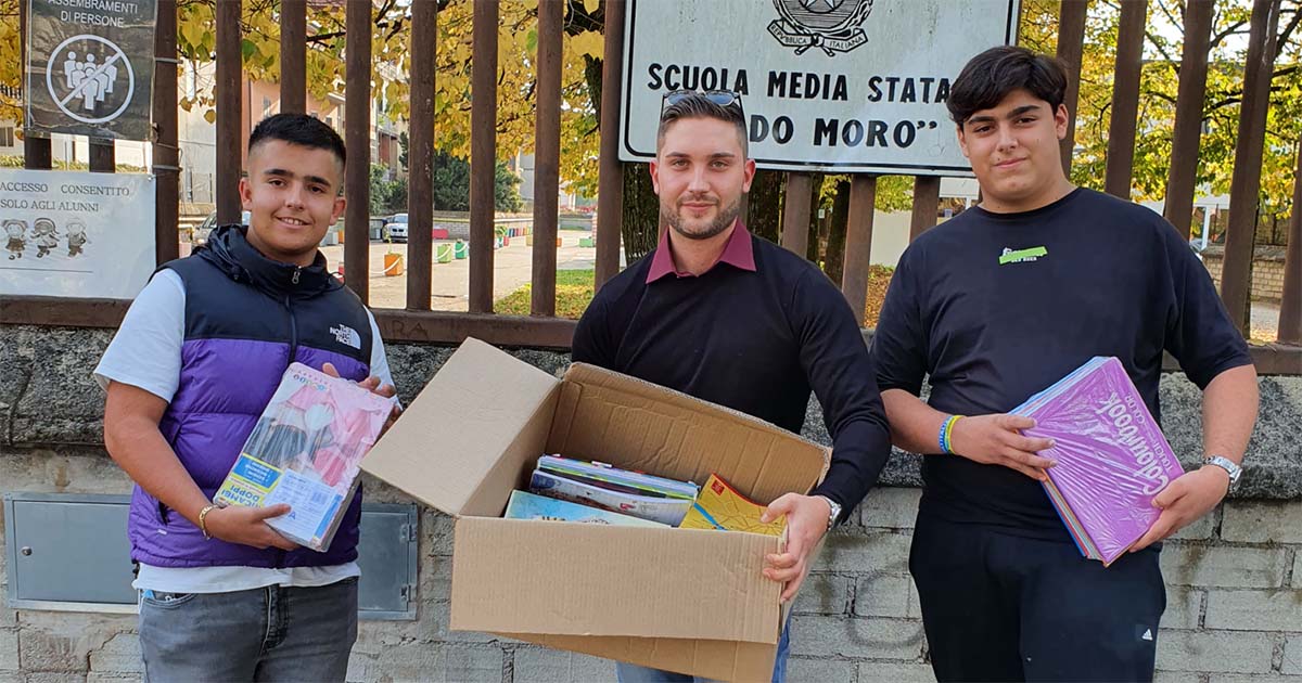 Frosinone LEGA FROSINONE – I giovani raccolgono materiale scolastico per gli studenti meno abbienti Lega Frosinone