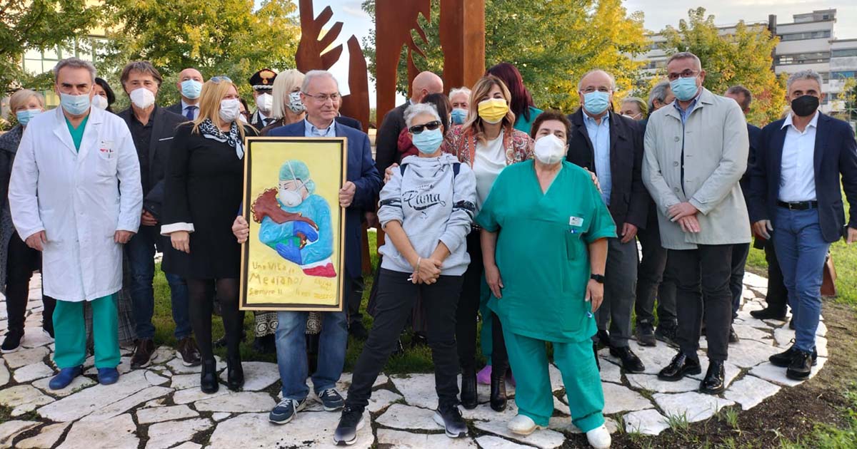 Frosinone FROSINONE – Gratitudine e bellezza per gli operatori sanitari Per dirvi grazie