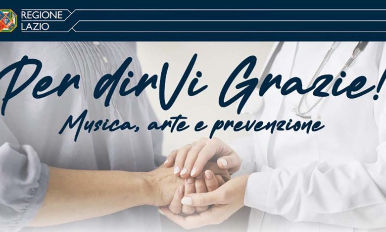 Cassino CASSINO – Sabato 9 Ottobre, evento “EVENTO “PER DIRVI GRAZIE” REGIONE LAZIO