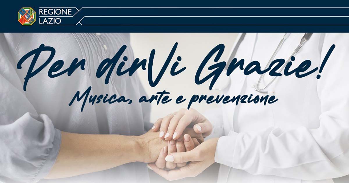 Cassino CASSINO – Sabato 9 Ottobre, evento “EVENTO “PER DIRVI GRAZIE” REGIONE LAZIO