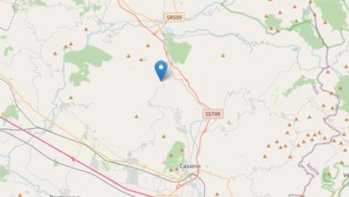 Cassino Scossa di terremoto 3.1 vicino Cassino Terremoto Cassino