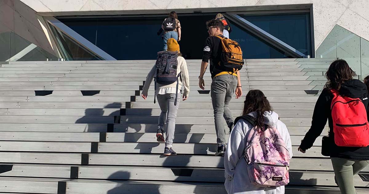Gli studenti del Tulliano in Portogallo per il progetto ERASMUS + Untold European Stories Tulliano Portogallo