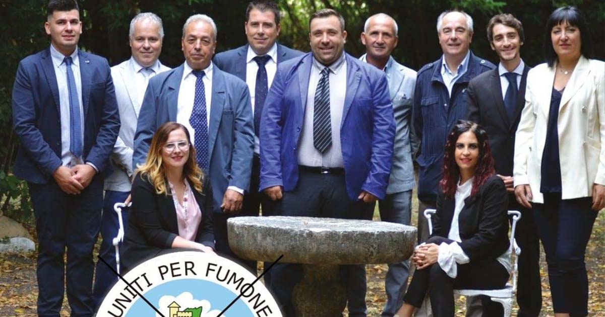 FUMONE – Matteo Campoli: «Orgoglioso di questa elezione, sarò il sindaco di tutti» Uniti per Fumone
