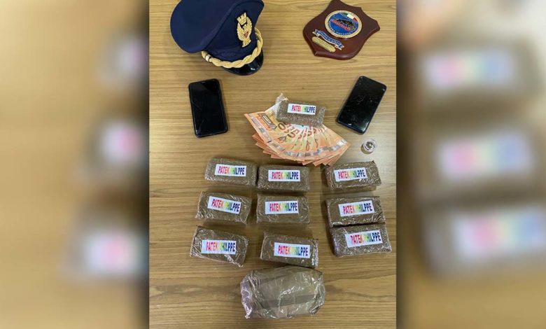 Frosinone Arrestati dalla Squadra Volante due fratelli trovati con 1 kg di hashish hashish