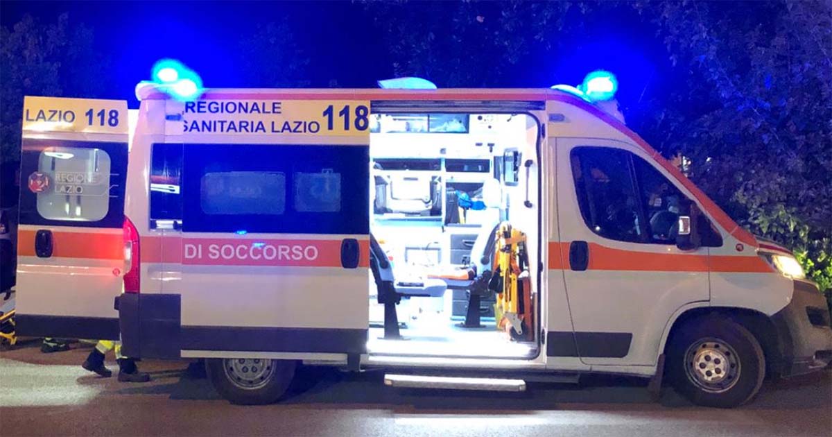 Incidente mortale sull’Appia AMBULANZA