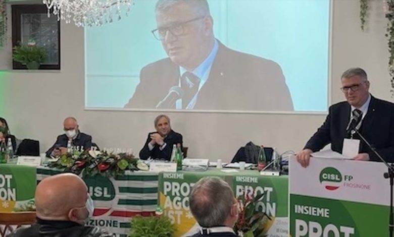 Frosinone Cisl FP Frosinone, Antonio Cuozzo eletto Segretario Generale CISL FROSINONE