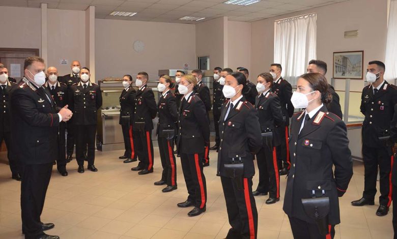 Frosinone FROSINONE – 23 nuovi Carabinieri per le stazioni della provincia Carabinieri