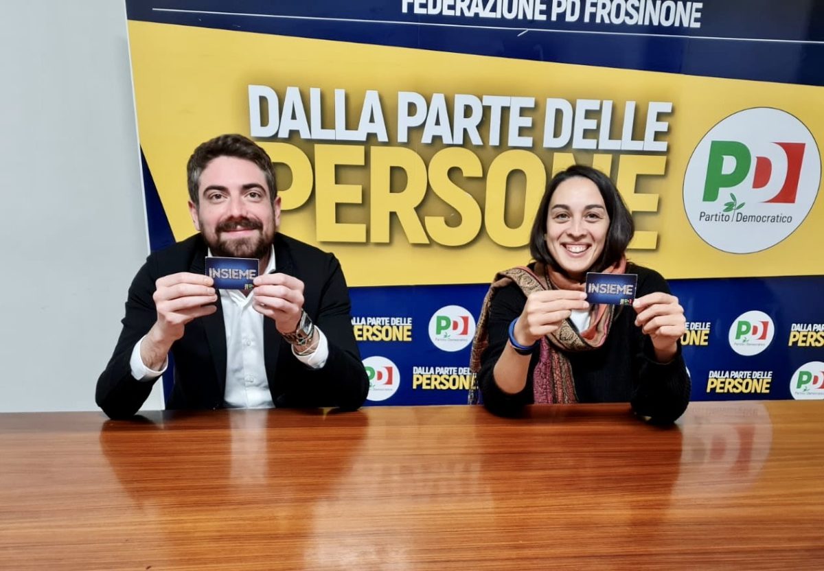 Frosinone PD Frosinone, Fantini e Innocenzi: «Riaperto tesseramento al partito. Il Pd cambia sei ci sei tu» Fantini Innocenzi