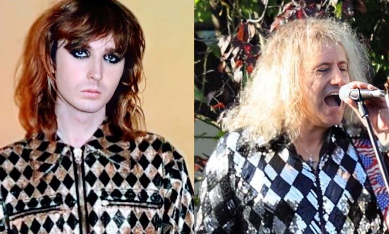 Thomas dei Maneskin vestito come Nick dei Cugini di Campagna: «Ve li avremmo dati noi i costumi» maneskin cugini campagna