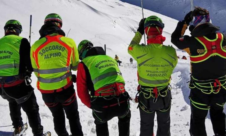 Escursionista disperso in montagna: trovato il corpo in un dirupo a 2.000 mt Soccorso speleologico lazio