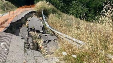A gennaio i lavori alla frana sulla provinciale tra Torrice e Arnara Torrice Arnara