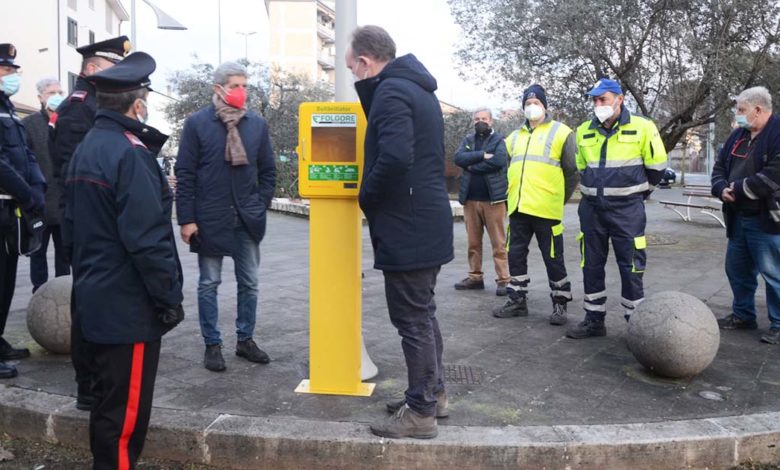 Isola del Liri città cardio-protetta. Il Comune inaugura due nuove colonnine salvavita con Dae Isola del Liri citta cardio protetta