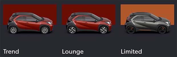 Frosinone Fino al 28 Febbraio 2022: Nuova Toyota AYGO X a partire da 119 € al mese Toyota Aygo X modelli