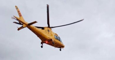 Incidente stradale: un ferito elitrasportato a Roma eliambulanza