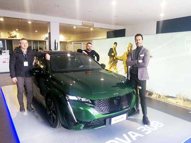 Ceccano Nuova Peugeot 308: Porte Aperte il 19 e 20 febbraio nelle sedi del Gruppo Jolly Automobili Nuova Peugeot a