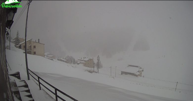 Torna la neve sulle montagne ciociare viperella scaled