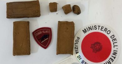 Cassino Arrestati due giovani per “detenzione di sostanza stupefacente ai fini di spaccio” Polizia sequestro fumo