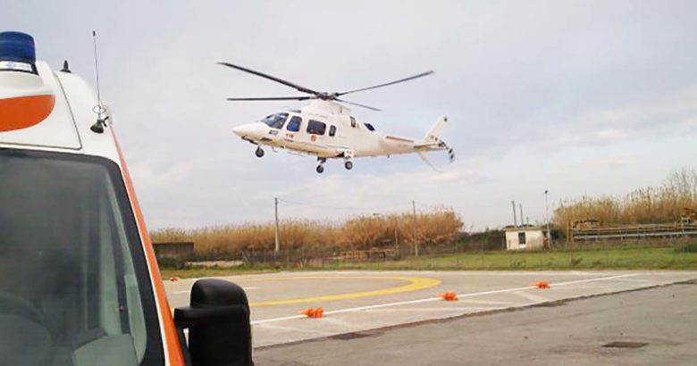 Incidente con lo scooter, ragazzino elitrasportato al “Bambino Gesù” eliambulanza