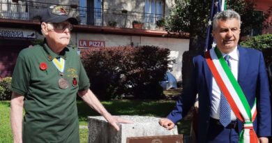 Cassino Veterano americano della 2a guerra mondiale torna a Cassino dopo 78 anni Don Halverson