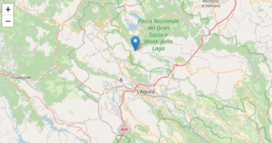 Scossa di terremoto 3.1 vicino L’Aquila aq