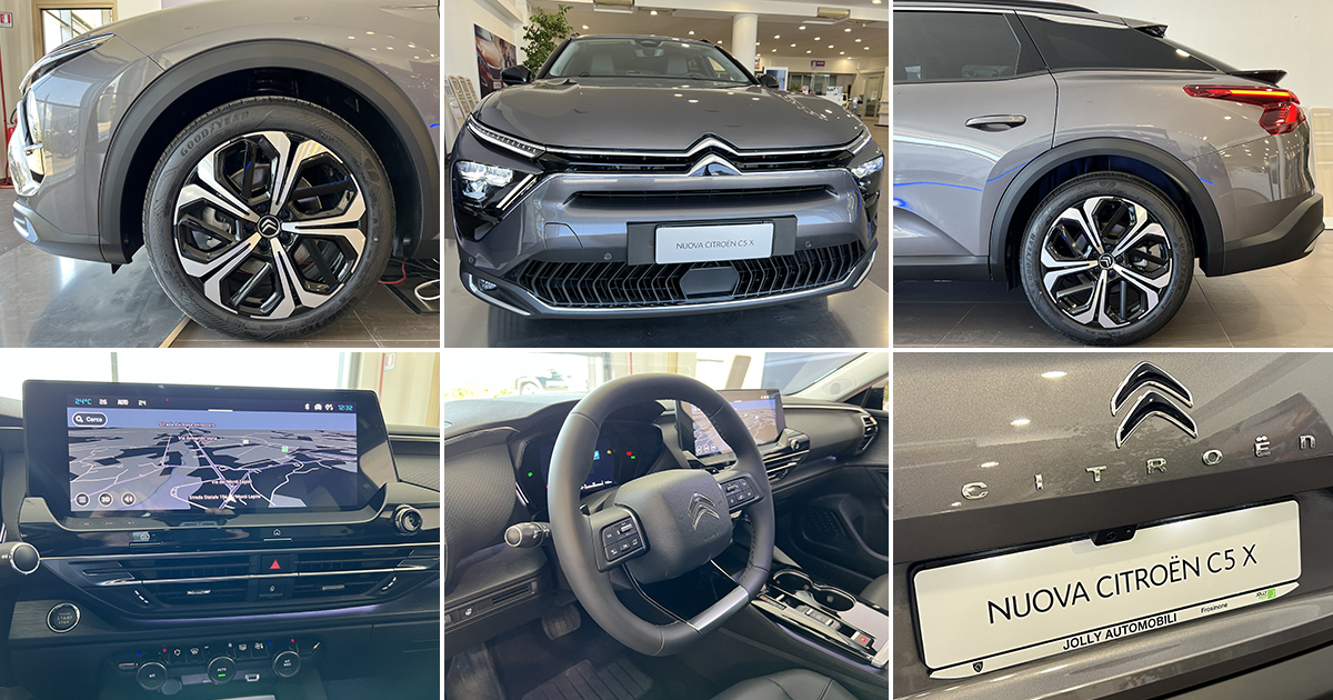 Citroen Nuova Citroën C5 X, l’ammiraglia che dà spazio al benessere. Scoprila da Jolly Automobili C X