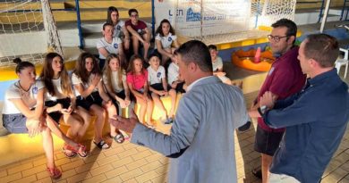 Anagni Il Centro Nuoto della piscina comunale di Anagni all’evento nazionale FIN a Pesaro. Forza ragazzi!