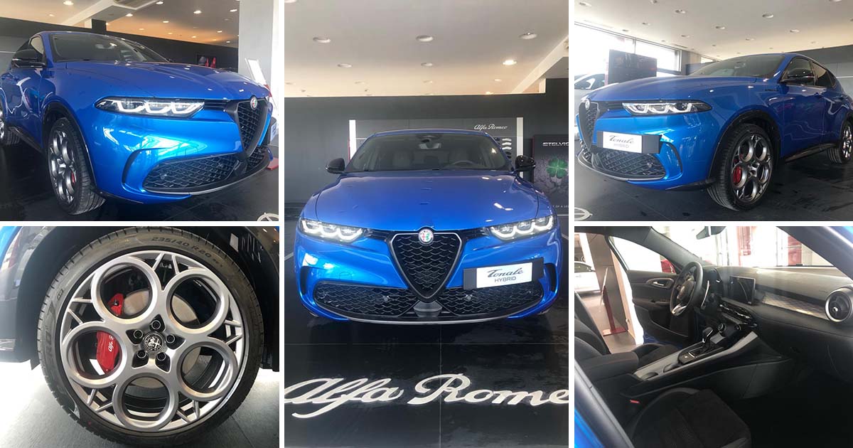 Alfa Romeo Nuova Alfa Romeo Tonale è arrivata in showroom da Jolly Auto. Le foto ALFA ROMEO TONALE
