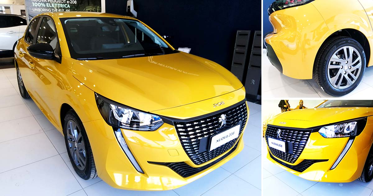Frosinone Fino al 31 Luglio 2022: Peugeot 208 5P Active Pack BlueHDI 100 S&S in pronta consegna e scontata