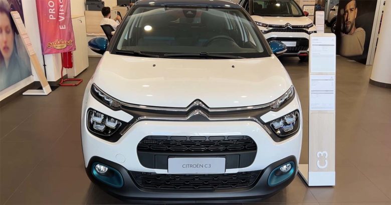 Citroen Citroën C3: fino al 31 Gennaio 2023 tua da 200 € al mese Citroen C