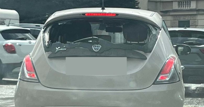 Alatri Violenta grandinata tra Frosinone e Alatri: vetri auto sfondati e danni ovunque